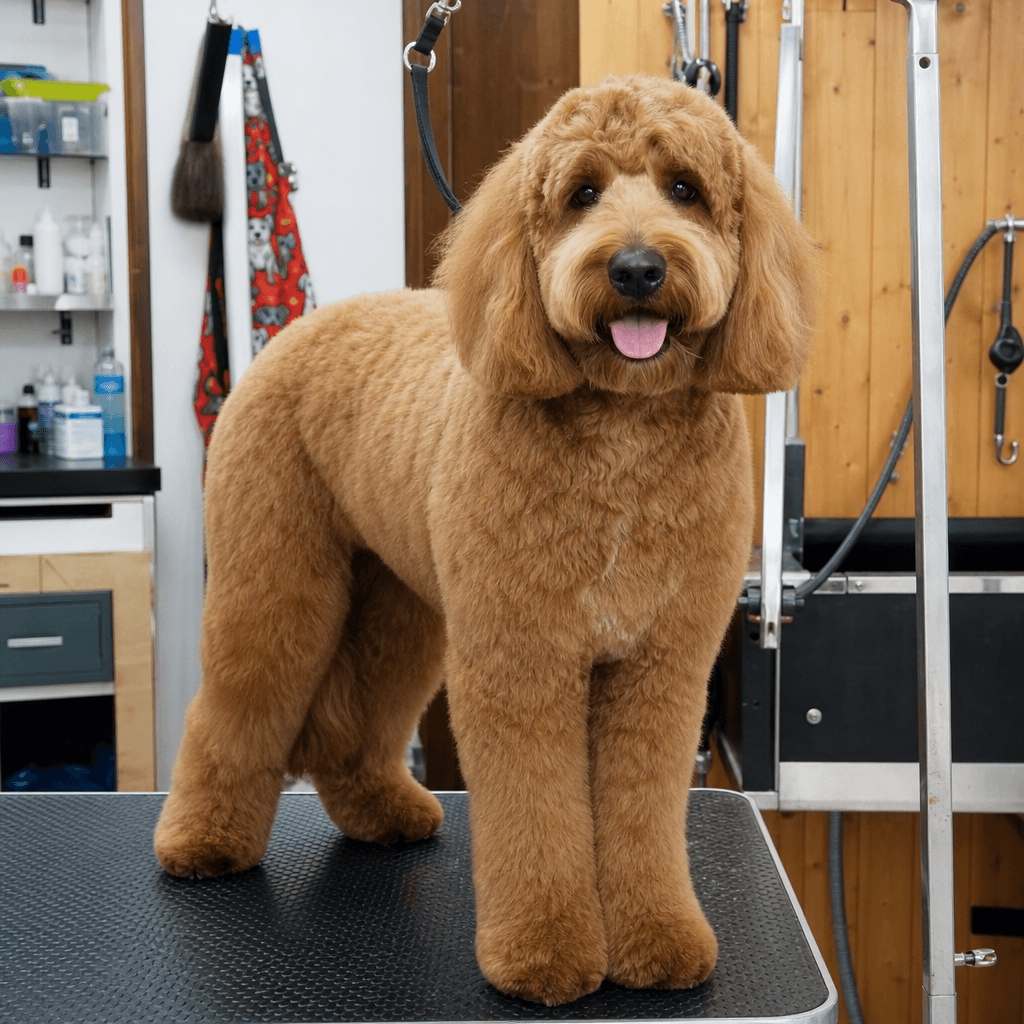 Groomed dog 3