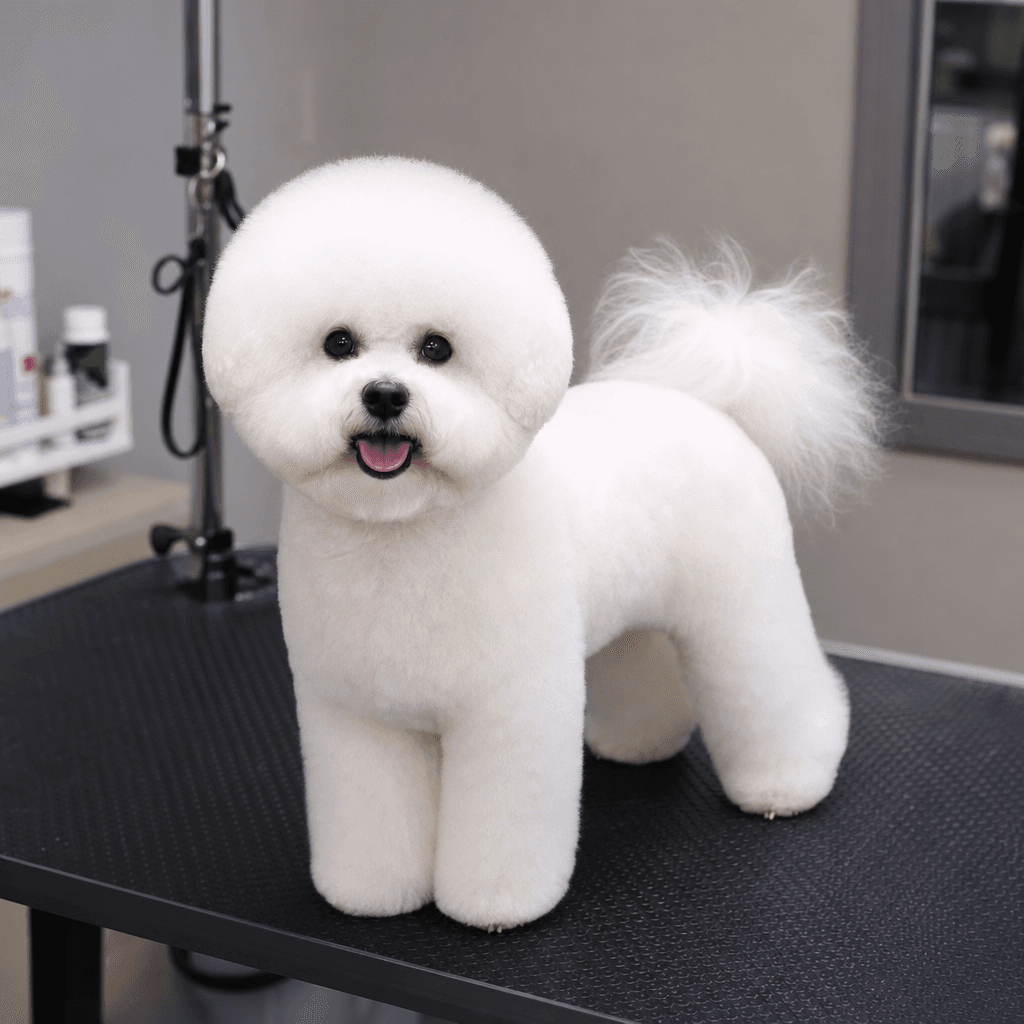 Groomed dog 7